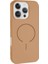 Apple iPhone 16 Uyumlu Magsafe Özellikli Içi Kadife Silikon Aqua Kapak Desert 1