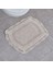 Soft Lace 2'li Banyo Paspası - Gri - 40X60 cm + 60X90 cm 4