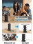 Akım Korumalı 12 Prizli Çoklu Uzatma Kablosu - 3 USB Girişli, Anahtarlı, Kule Tipi, 2 Metre Wireless Kablosuz Şarj 4