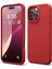 Apple iPhone 16 Pro Uyumlu Silikon First Kapak Kırmızı 1