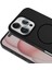 Apple iPhone 14 Uyumlu Magsafe Özellikli Içi Kadife Silikon Aqua Kapak Siyah 2