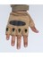 Combat Tactical Outdoor Kesik Parmaksız Eldiven Asker Polis Dağcı Sporcu Bisikletçi Kemik Eldiveni 1