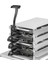 Sata Power Çoklayıcı Splitter 1 Erkek 5 Dişi Sata Power Çoklayıcı Kablo 85CM 2