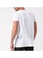 Erkek Beyaz Bisiklet Yaka T-Shirt 4