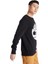 Tree Logo Crew Neck Erkek Siyah Sweatshirt TB0A2BJ8N921 3