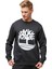 Tree Logo Crew Neck Erkek Siyah Sweatshirt TB0A2BJ8N921 1