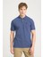 Regular Fit Normal Kesim Polo Yaka %100 Pamuk Lacivert Tişört 6
