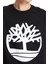 Tree Logo Crew Neck Erkek Siyah Sweatshirt TB0A2BJ8N921 5