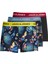 Jacflower Bırd Trunks 3 Pack Noos Erkek Mavi Boxer 12194104-Blue 5