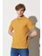 Regular Fit Normal Kesim %100 Pamuk Polo Yaka Haki Tişört 6