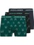 JACDENIM DOG TRUNKS 3 PAC Yeşil Erkek Boxer 6