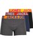 Jaccrazy Solıd Trunks 3 Pack Noos Erkek Siyah Boxer 12151349-Black 8