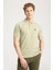 Yeşil - Gri Erkek Polo T-Shirt W7D5K4XX2T37Y Kısa Kollu Polo Tshir 6