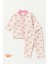 Pembe Güneş Desenli Bebek Pijama Takımı 9-12 Ay | Uzun Kollu Unisex Uyku Takımı 2'li Bebek Takım 3