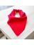 Unisex Kırmızı Renk Çok Amaçlı %100 Koton Bandana 3