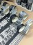 Vintage Siyah Beyaz Temalı 20’li Washi Bant Black & White Memory/ Fleeting Monologue Serisi (20*2m) Masking Tape/desenli Bant 4