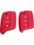 Vw T-Cross T-Roc Taıgo Tıguen Kırmızı 2 Adet Silikon Anahtar Kılıf 4
