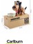 Özel Üretim Dekoratif 500 Demir Para Kapasiteli Pilli Para Yiyen Köpek Kumbara 16X15X8CM 4