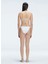 Beyaz Kadın Bikini Üst Zella 3