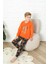 Yeni Stil Sonbahar/kış Erkek Çocuk Basketball Desenli Polar Pijama Takımı 4562 1
