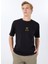 Bisiklet Yaka Siyah Erkek T-Shirt 12288517_JORANIMAL Tee Ss Crew Neck 1