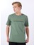 Bisiklet Yaka Koyu Yeşil Erkek T-Shirt 12288566_JORX90 Tee Ss Crew Neck Bs 3