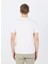 Bisiklet Yaka Desenli Beyaz Erkek T-Shirt M5GI33KBW41G018 Ss Bsc Movıe Guess 5
