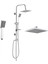 Tepe Duş Seti Rain Pratik Quadro - Yağmurlama Duş 53260 Shower Set 2
