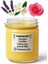 %100 Doğal Kokulu Soya Wax Mum – 40 cc – El Yapımı – Çeşitli Kokular-Sarı 3'lüset 6