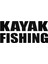 Kayak Fishing Oto Özel Yeni Sticker 20 cm 1