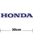 Honda Logo Yazı Sticker Etiket Tek Renk 2