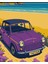 Sayılarla Boyama Seti 40X50 cm (Çıtalı) Fırça Boya Dahil Numaralı Tuval Mor Araba 2