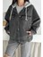 Kadın Oversize Kapüşonlu Cepli Gömlek Ceket – Katmanlı & Rahat Stil 2