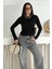 Kadın Belden Bağlamalı Uzun Kollu Bluz – Minimal & Şehirli Stil 6