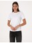 Kadın Beyaz Regular Fit Basic Tişört 50310543-VR013 1
