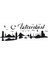 Istanbul Silueti Temalı Sticker (Tip 2) 20 x 8 cm 1