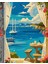 Sayılarla Boyama Seti 40X50 cm (Çıtalı) Fırça Boya Dahil Numaralı Tuval Gemi Manzara 2