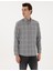 Erkek Gri Regular Fit Uzun Kollu Gömlek 50312371-VR024 3