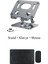 Lenovo M10 Plus 10.3'' X606F X606X Uyumlu Stand Klavye ve Mouse Set 1