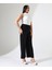 Büyük Beden Esnek Beli Lastikli Pantolon 4