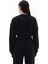 Siyah Modal Kumaş Bisiklet Yaka Sweatshirt ve Bol Paça Pantolon Alt Üst Takım (A) - Normal ve Büyük Beden 2