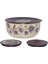 Home Fiorella 5 Parça Rendeli Karıştırma Kabı/saklama Kabı 1