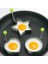 3 Lü Metal Omlet ve Krep Kalıbı Seti | Yuvarlak, Kalp ve Yıldız Şekilli Yanmaz & Yapışmaz Pişirme Kalıpları | Kahvaltı, Yumurta, Pancake ve Krep Için Şekil Verici 2