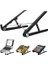 Saıjı X1 Laptop Sehpası, Katlanabilir, Tablet Sehpası, Alüminyum Alaşım, Online Sınıf Çalışması, Duruşu Iyileştirme, Isı Dağılımı Macbook, iPad ve 10-15,6 Inç Olan Tüm Cihazlar ile Uyumlu. Siyah 3