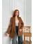 Taba Blazer Model Süet Kahve Ceket 1