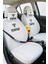 Tofaş 9 Parça Oto Koltuk Kılıf Seti (Ön + Arka Set, 2 Boyun Yastığı, 2 Kemer Kılıfı, Emoji Yastık) 1