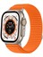 Apple Watch 10 46MM 6/7/8 Se Ultra Uyumlu 42/44/45/49MM Hasır Örgü Cırtlı Kumaş Kordon Kayış - Kumaş Örgü Kordon 1