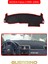 Skoda Fabia (1999-2006)TORPİDO Koruma Halısı Kırmızı Kenar 1