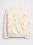 Erkek Bebek Krem Bisiklet Yaka Sweatshirt 1