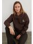 3 Iplik Ayıcık Nakışlı Kapüşonlu Sweatshirt 1